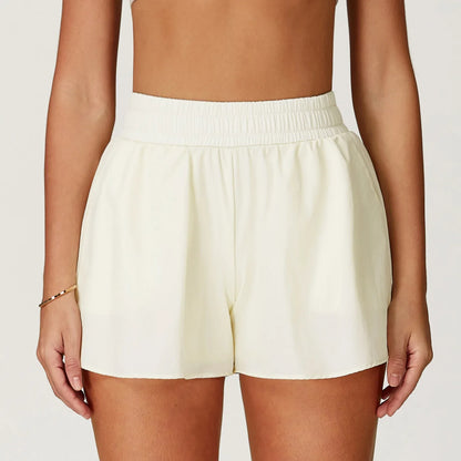 Slimming Waist Yoga Running Shorts
