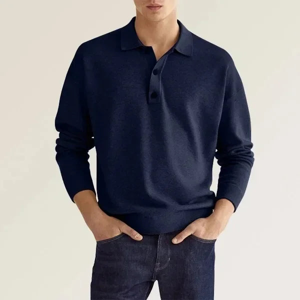 Classic Fit Men's Polo Shirt – Regular Fit Crew Neck Top