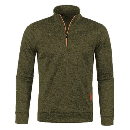 Warm Men's Fleece Pullover Jacket