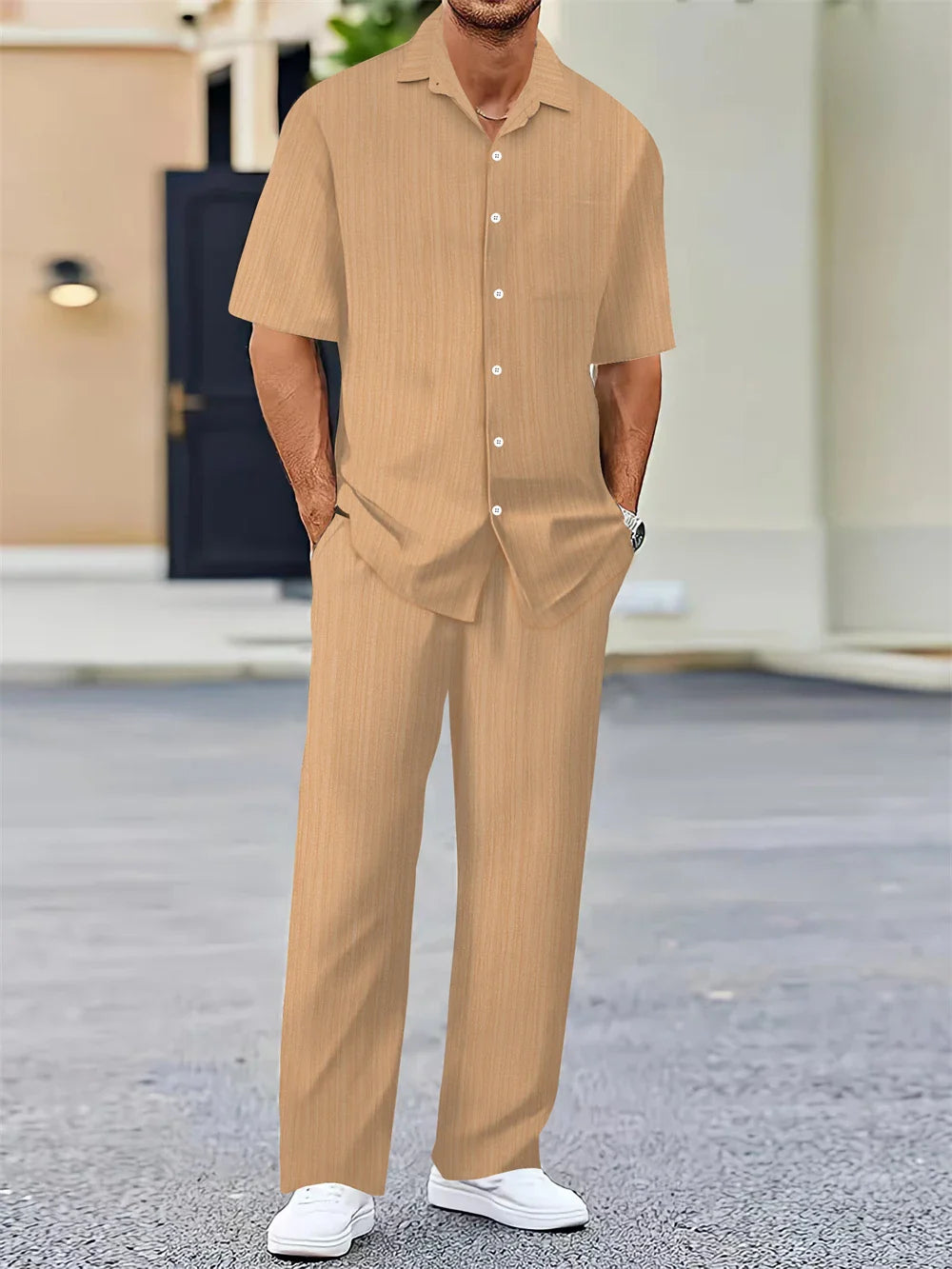 Men's Lightweight Office Wear Set