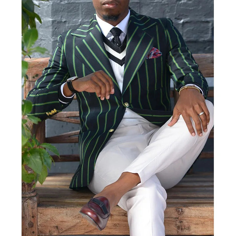 Classic Fit Men's Slim Line Blazer Jacket