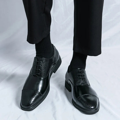Slyther Genuine Leather Brogues