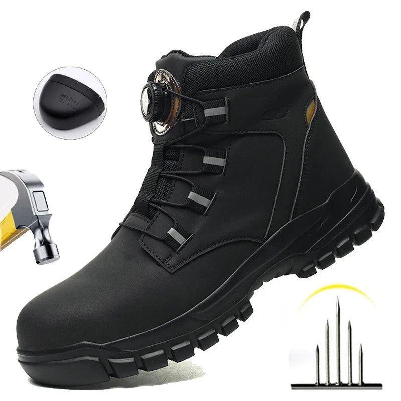 Durable Insulated Work Safety Boots UK - BritishElegance