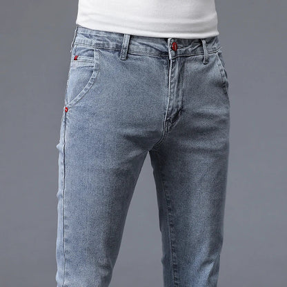 Men's Skinny Fit Dark Wash Jeans