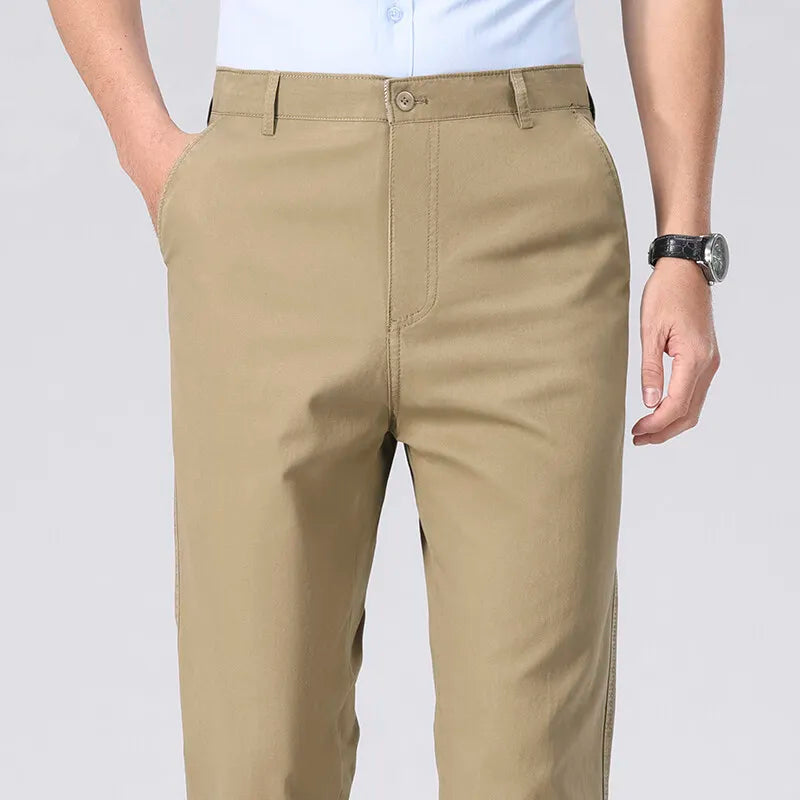 Slim Fit Comfortable Work Chino Pants