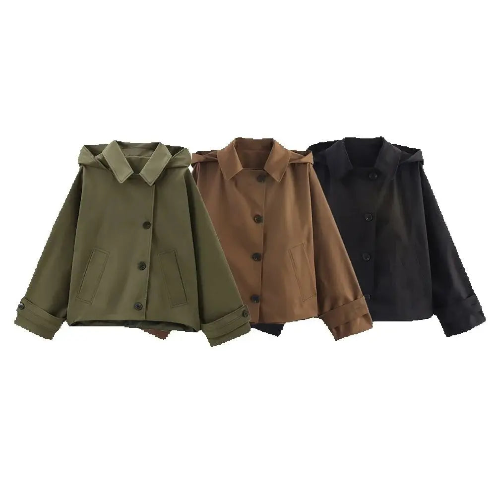 Waterproof Men's Classic Short Trench Coat - BritishElegance