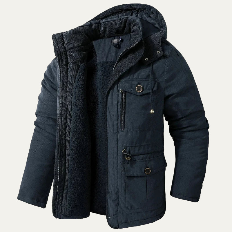 Men’s Structured Dual Layer Peacoat