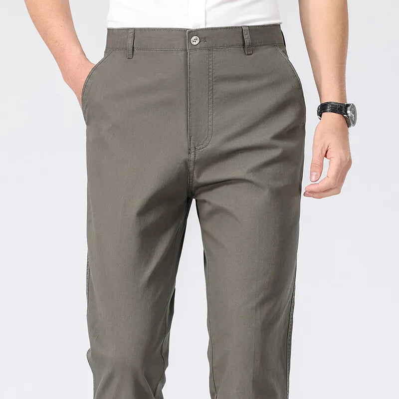 Slim Fit Comfortable Work Chino Pants