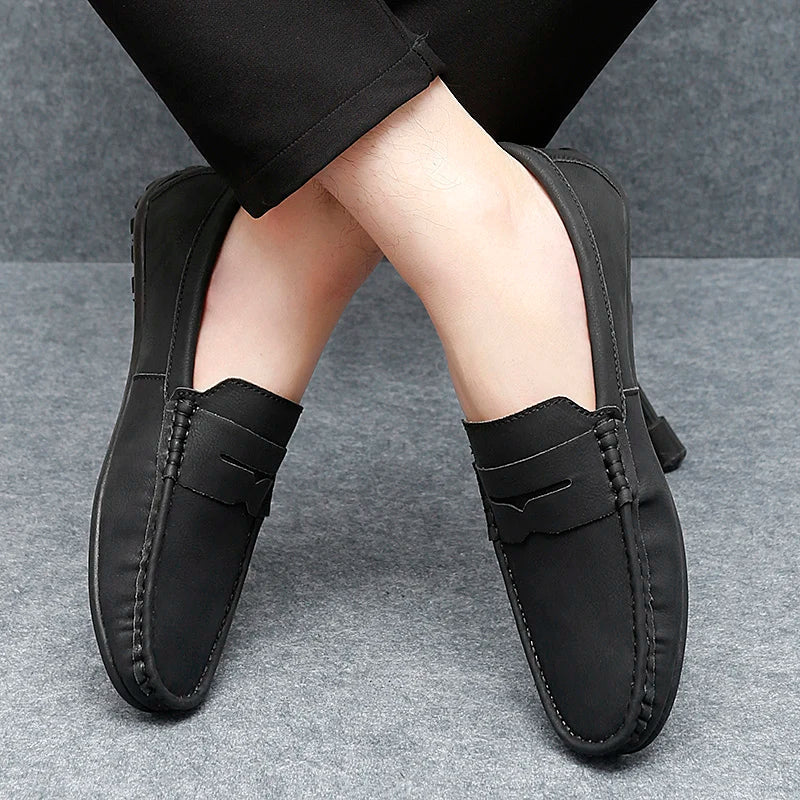 Travor Genuine Leather Loafers