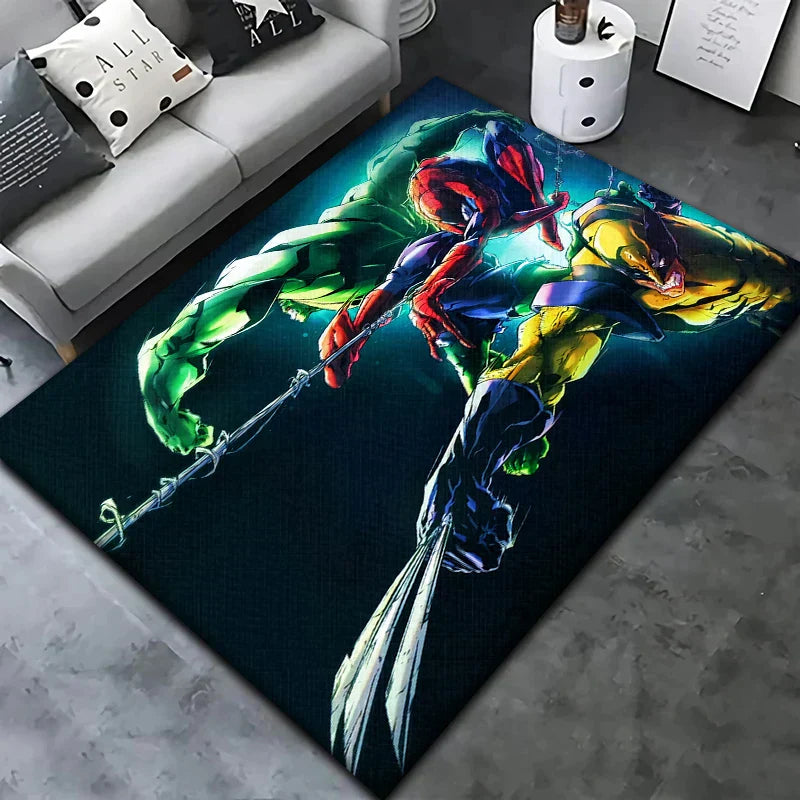 Colorful Kids Rug Soft Playroom Carpet for Bedrooms