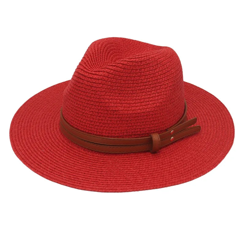Lightweight Natural Fiber Summer Sun Hat