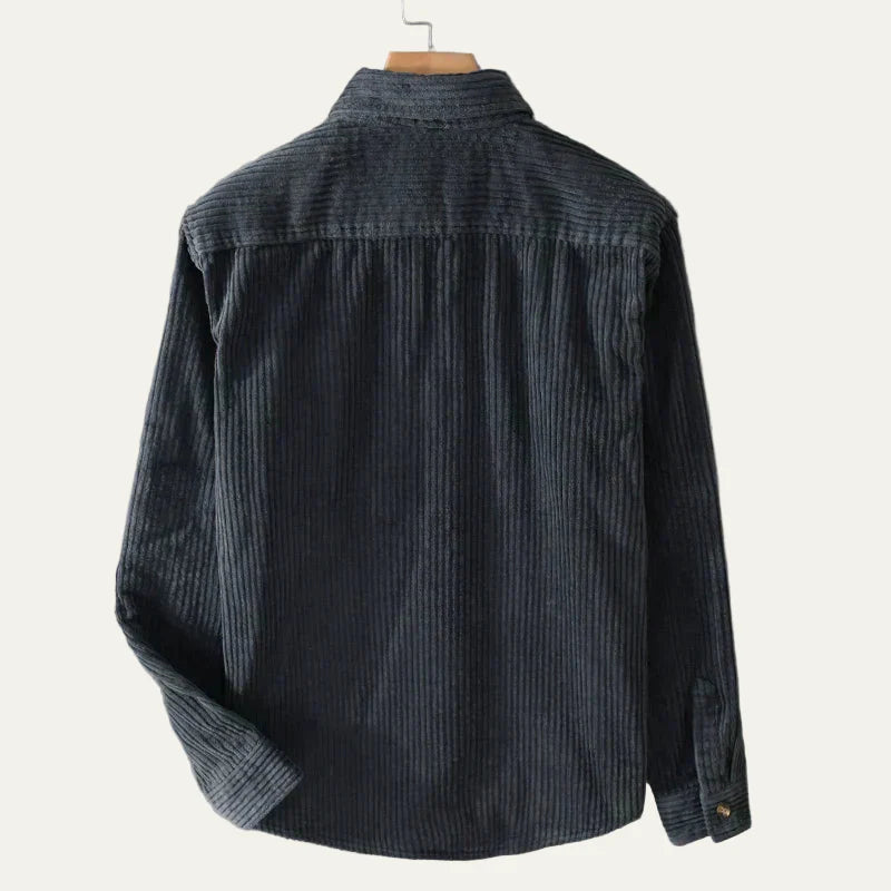 Men’s Wide Wale Corduroy Button Up Overshirt