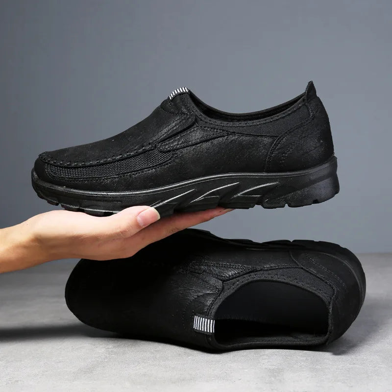 Senza Leather Loafers