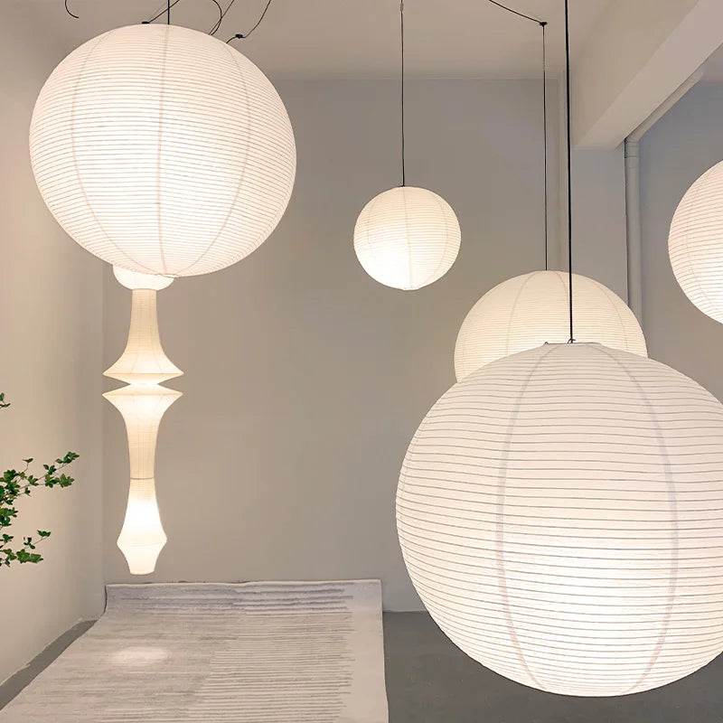 Soft French Glass Ball Pendant Lighting