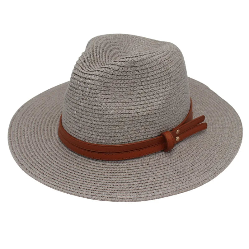 Lightweight Natural Fiber Summer Sun Hat
