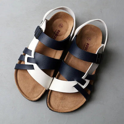 Mael | Leather Sandals – Sophisticated Style & All-Day Comfort