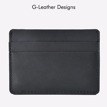 Classic Brown Leather Card Wallet