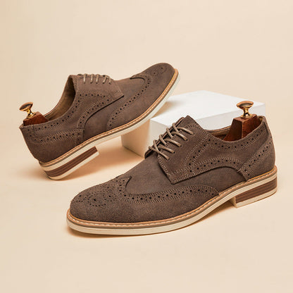 Zaviar Genuine Leather Shoes