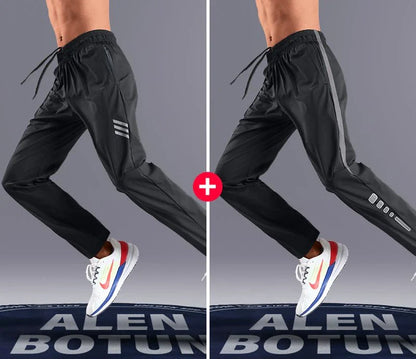 Breathable Athletic Men's Dry Fit Straight Leg Pants