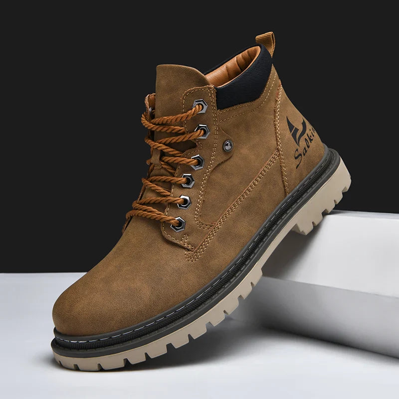 Regon Genuine Leather Boots