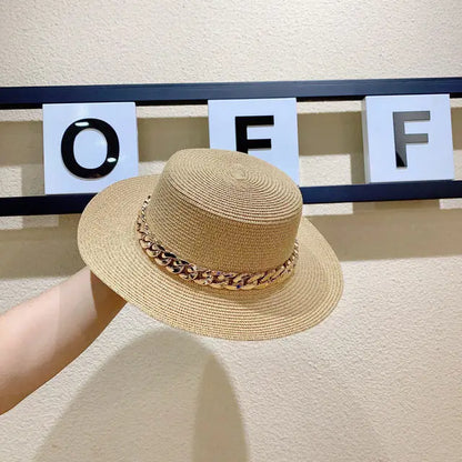 Classic Wide Brim Sun Straw Hat