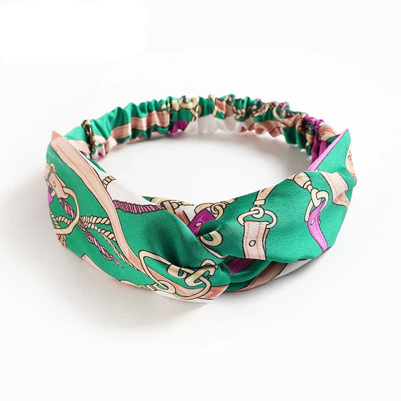 Bohemian Chic Headband – Soft Elastic Hair Tie