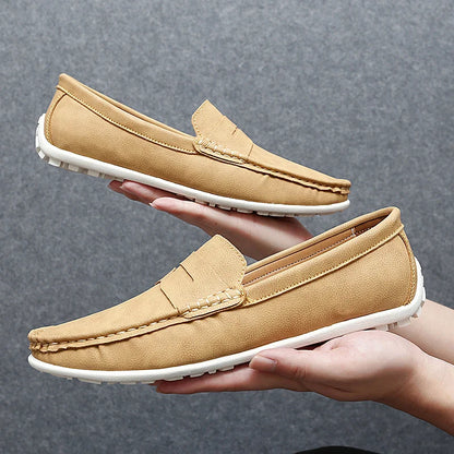 Travor Genuine Leather Loafers
