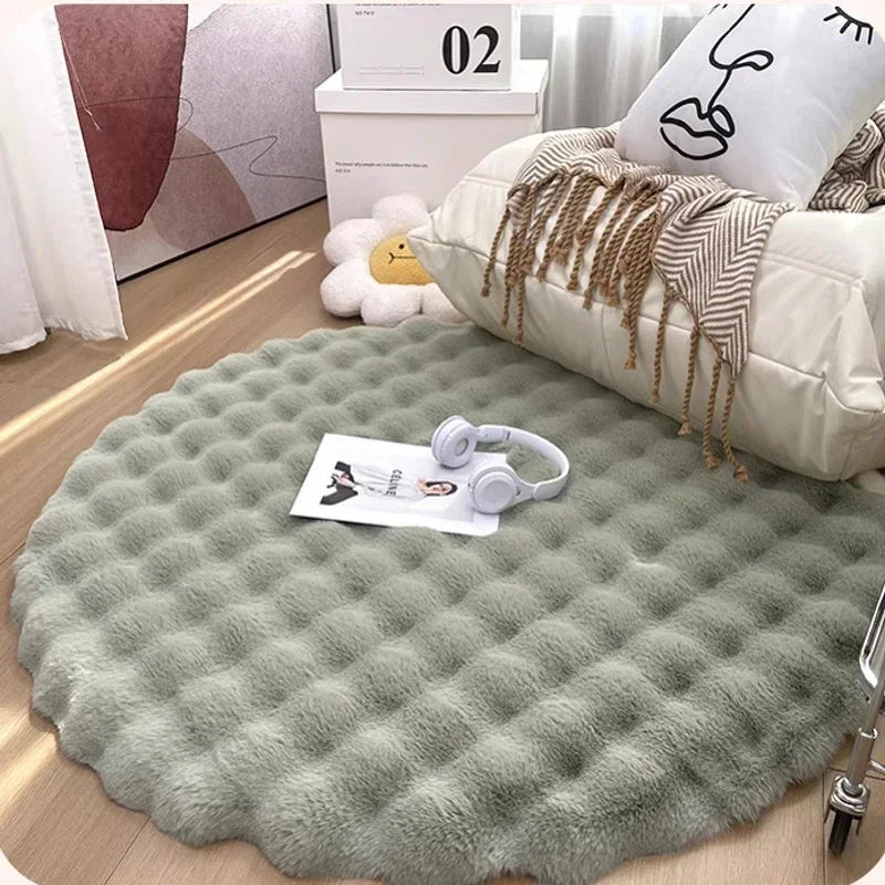 Soft Circle Mat in Scandinavian Design