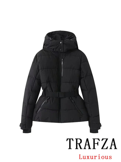 Classic Large Parka Coat for Ladies