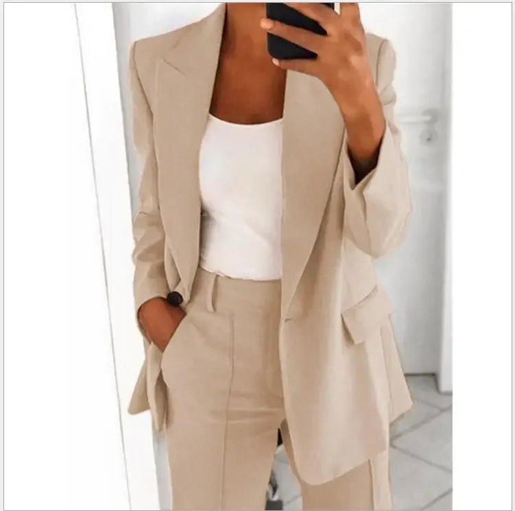 Comfortable Fit Women's Office Blazer
