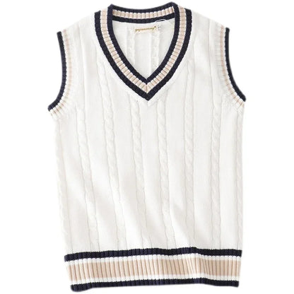 Albert | Men's V-Neck Sleeveless Sweater