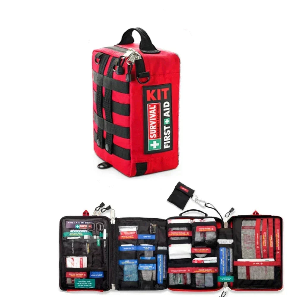 Waterproof Emergency First Aid Medical Kit Travel Bag - BritishElegance