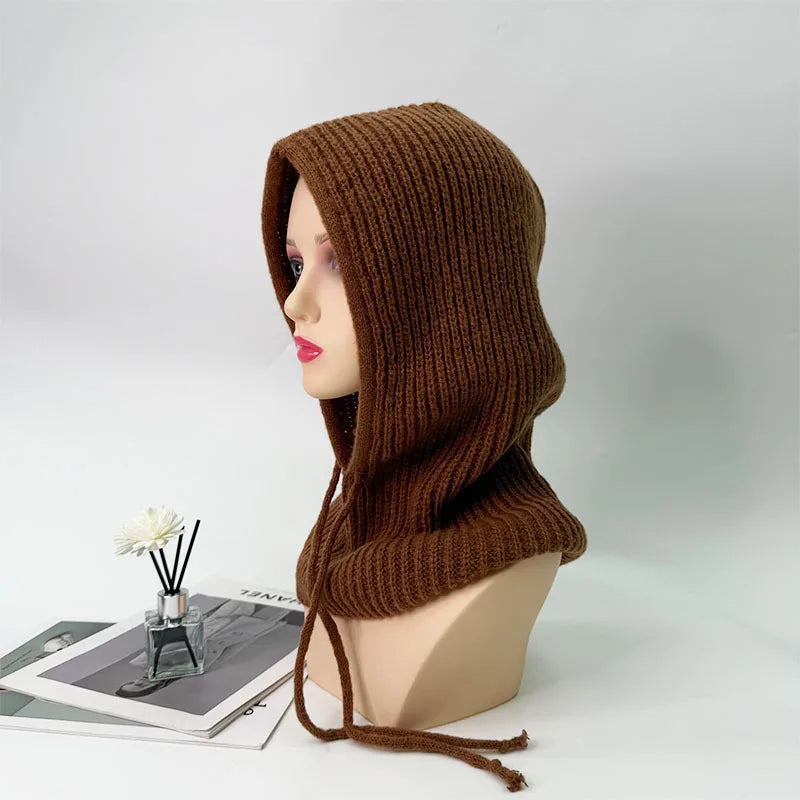Warm Fleece Face Mask Hat