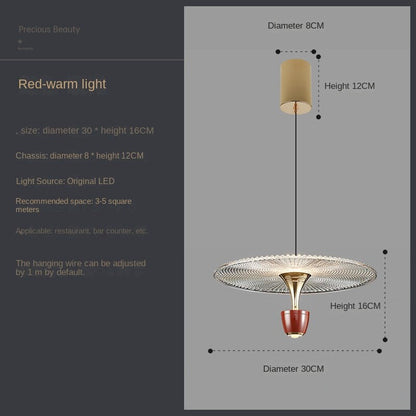 Elegant Flower Pendant Light