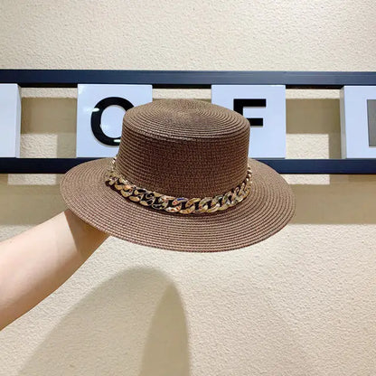 Classic Wide Brim Sun Straw Hat