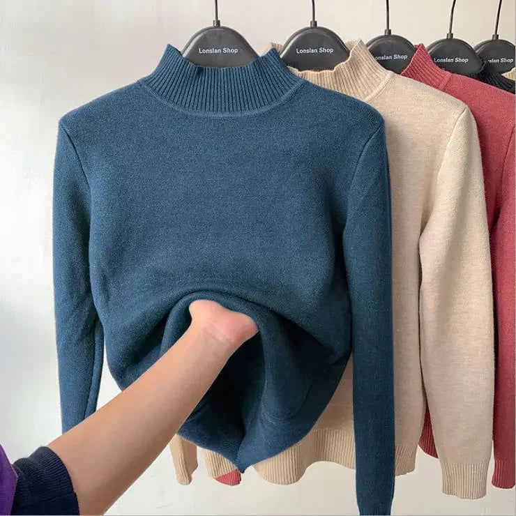 Soft Winter Crew Neck Sweatshirt