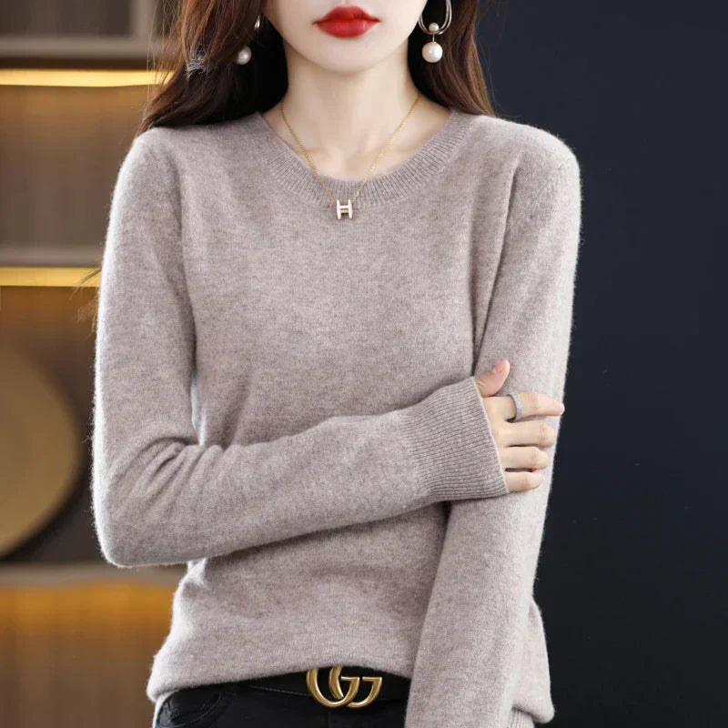 Warm Cozy Cashmere Blend Winter Sweater