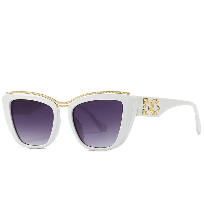 Trendy Ladies Gradient Aviator Shades