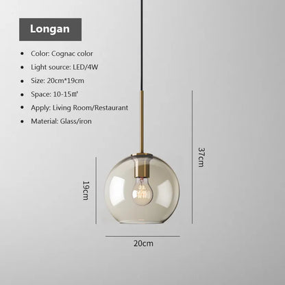 Edgy Metal LED Pendant Lamp