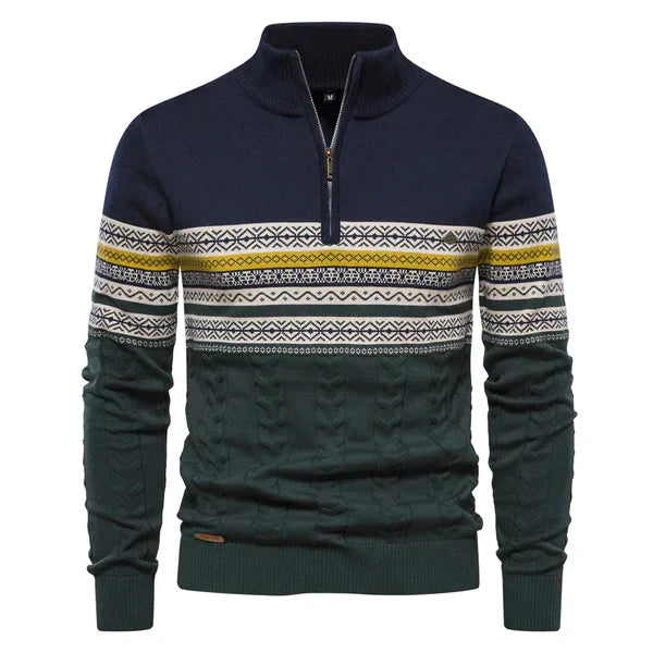 Retro Casual Faas Sweater