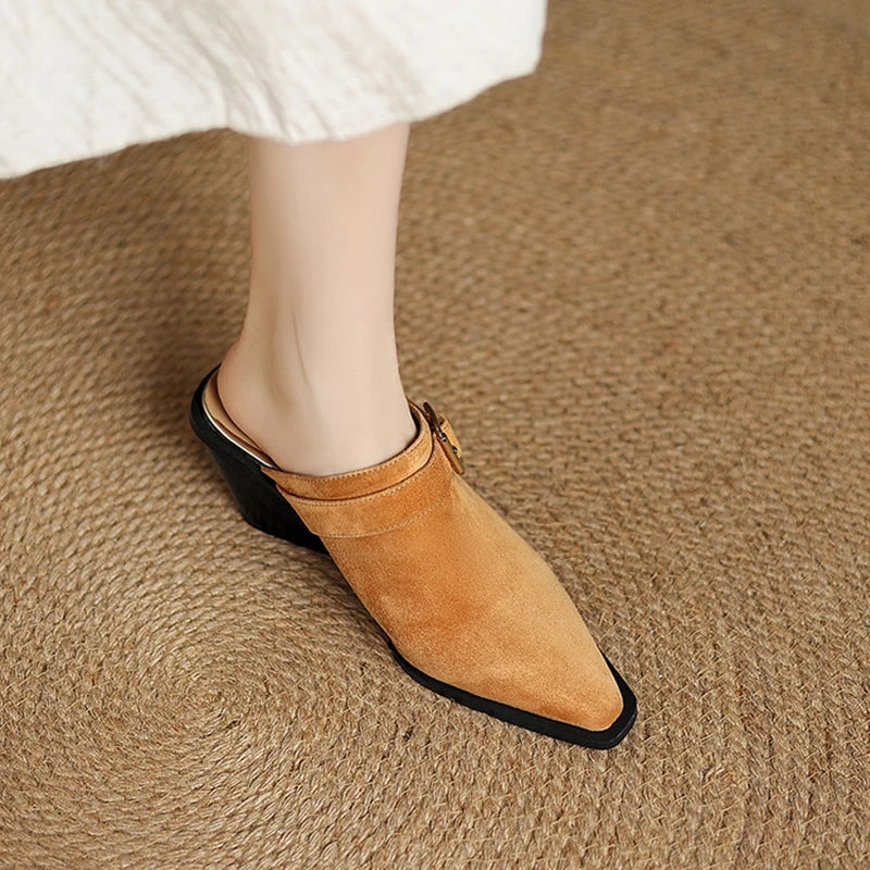 Elmer Suede Mules