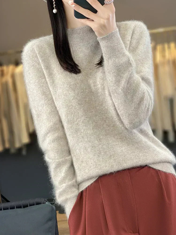 Luxurious Pure Cashmere Women's Sweater