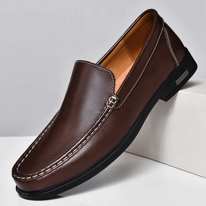 Classic Women's Slip On Loafers - BritishElegance