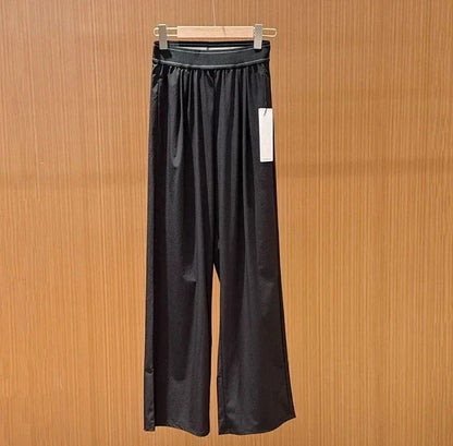 Comfortable High-Waist Elastic Wide Leg Yoga Pants