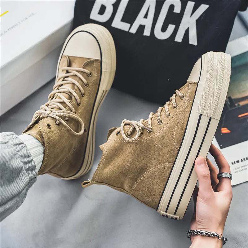 Sam – Unisex Black Ankle Boots | Comfortable Faux Suede