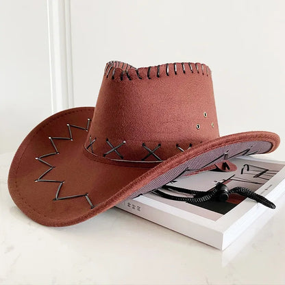 Classic Rhinestone Wedding Cowgirl Hat
