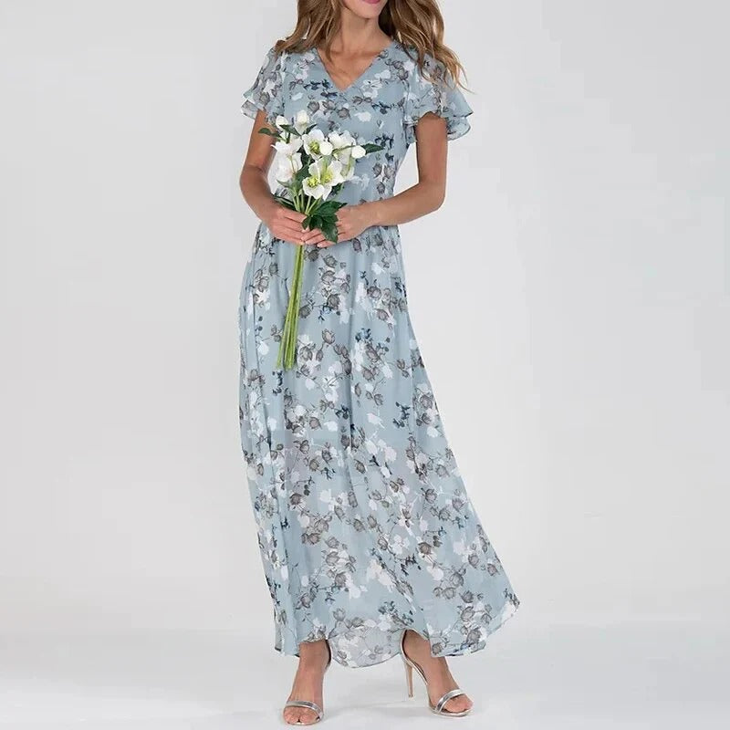 Beautiful Floral Sundress for Women - BritishElegance