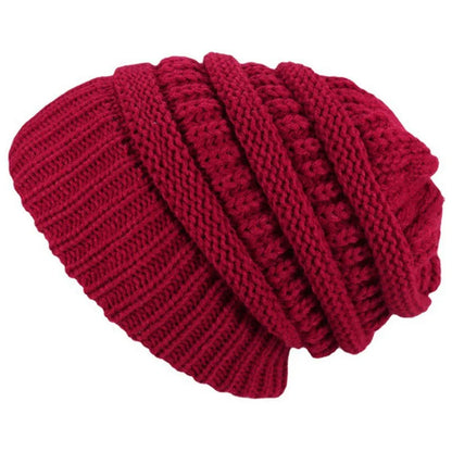 Soft Fleece Lined Winter Beanie Hat