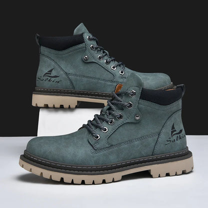 Regon Genuine Leather Boots