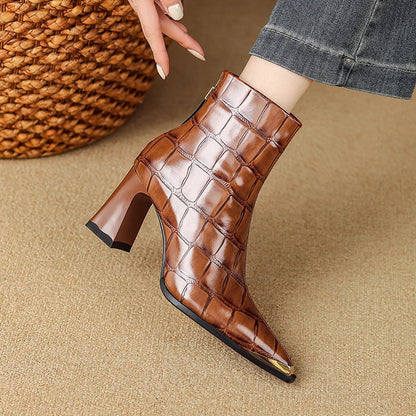Nysa Genuine Leather Boots